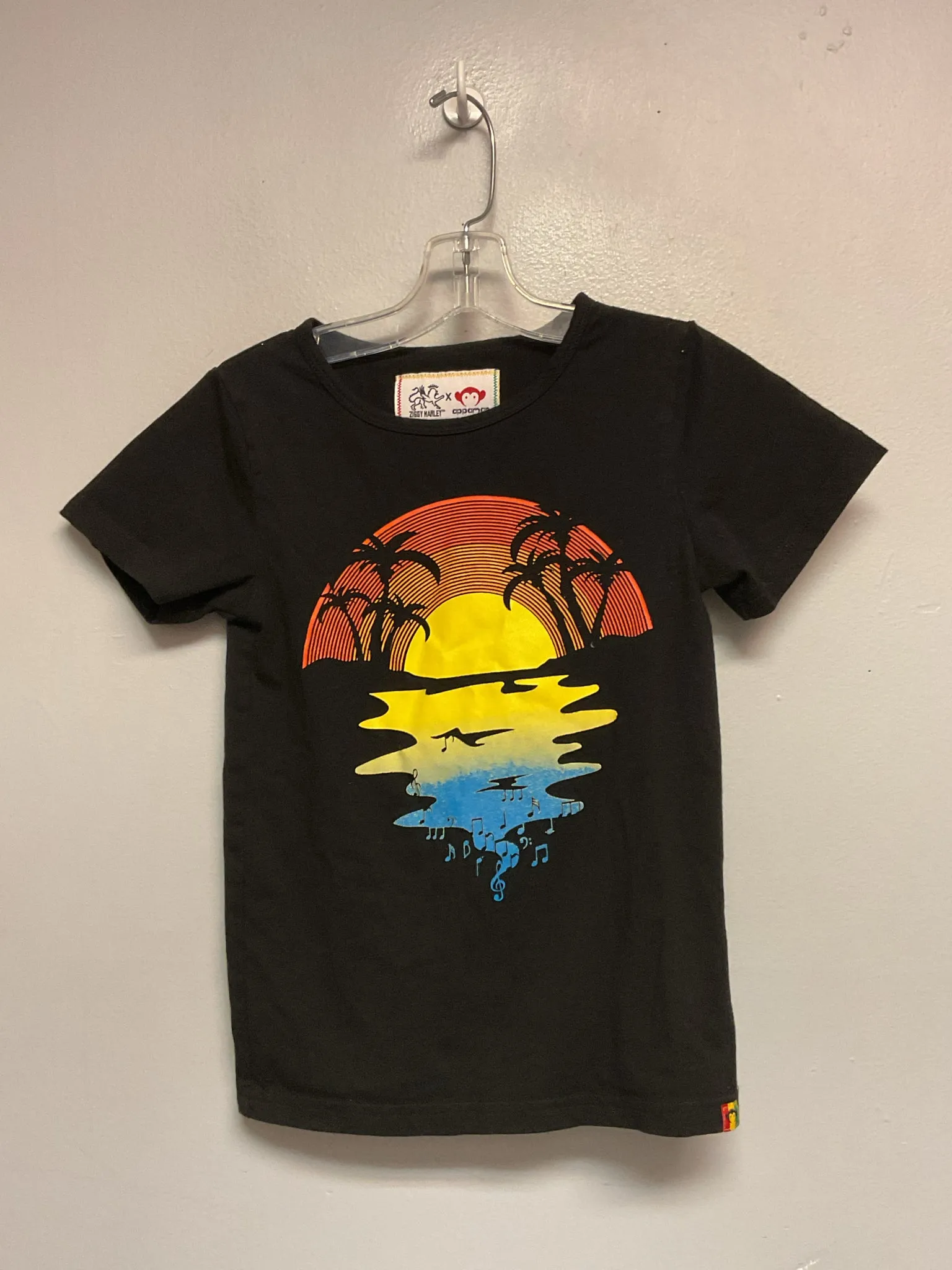 appaman Size 6 Black Cotton Girls Tees/Polos/Tunics