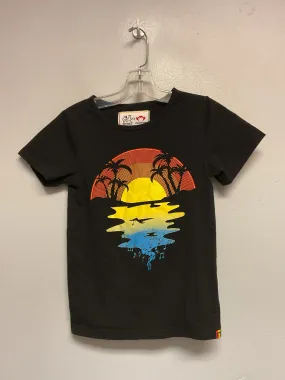 appaman Size 6 Black Cotton Girls Tees/Polos/Tunics
