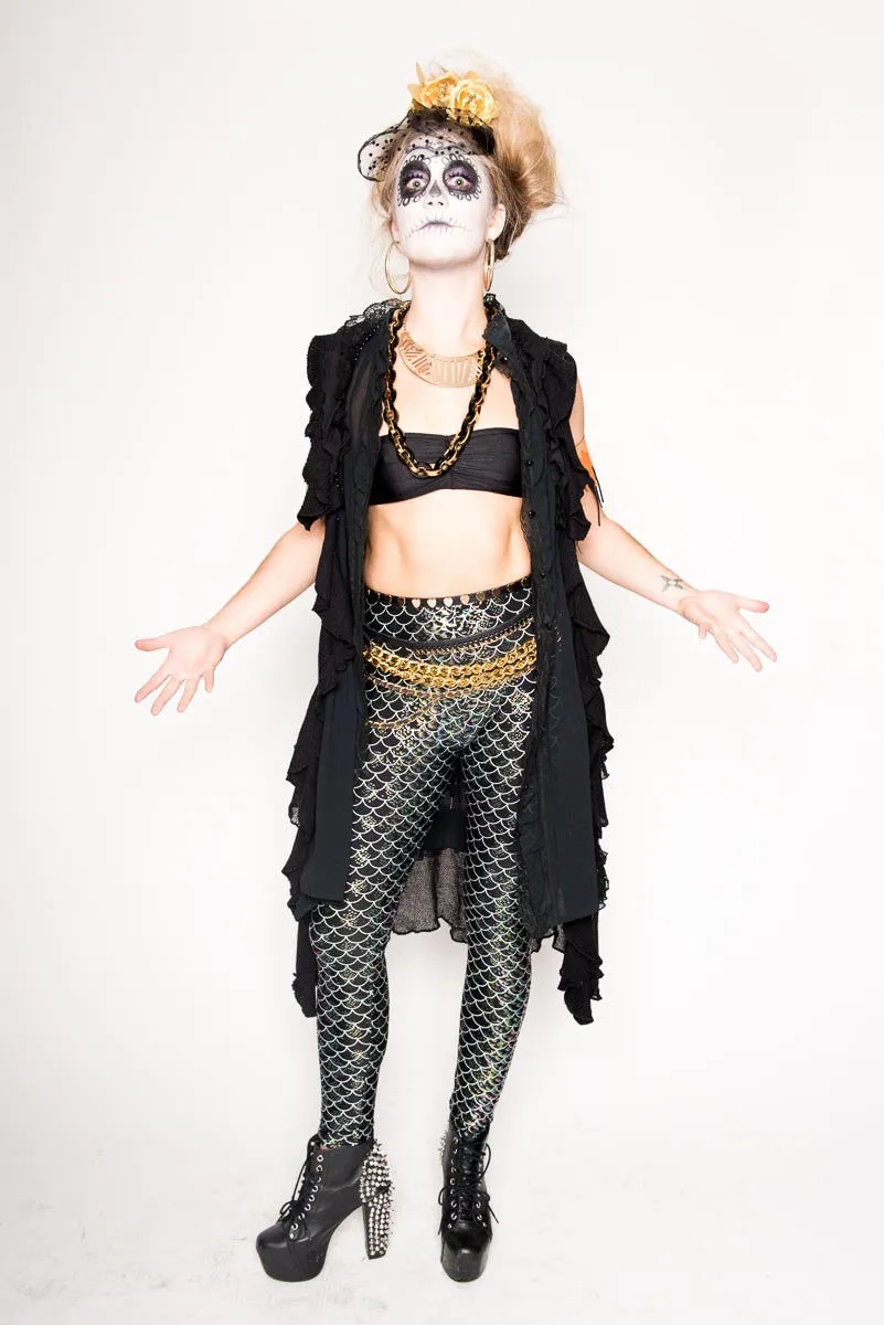 Black Mermaid Leggings