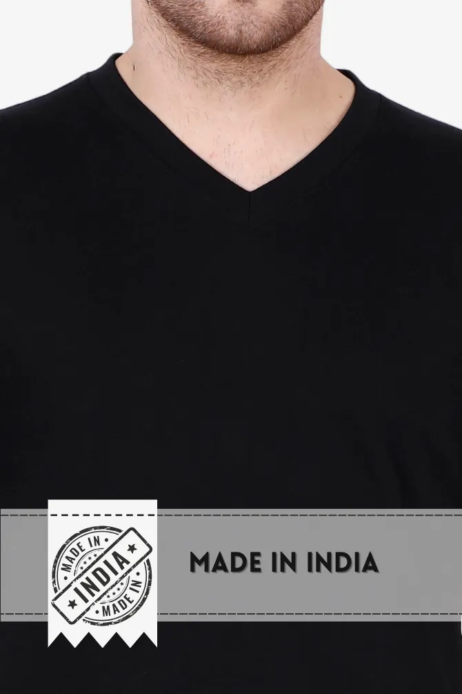 Bright and Bold V Neck T Shirts for Man