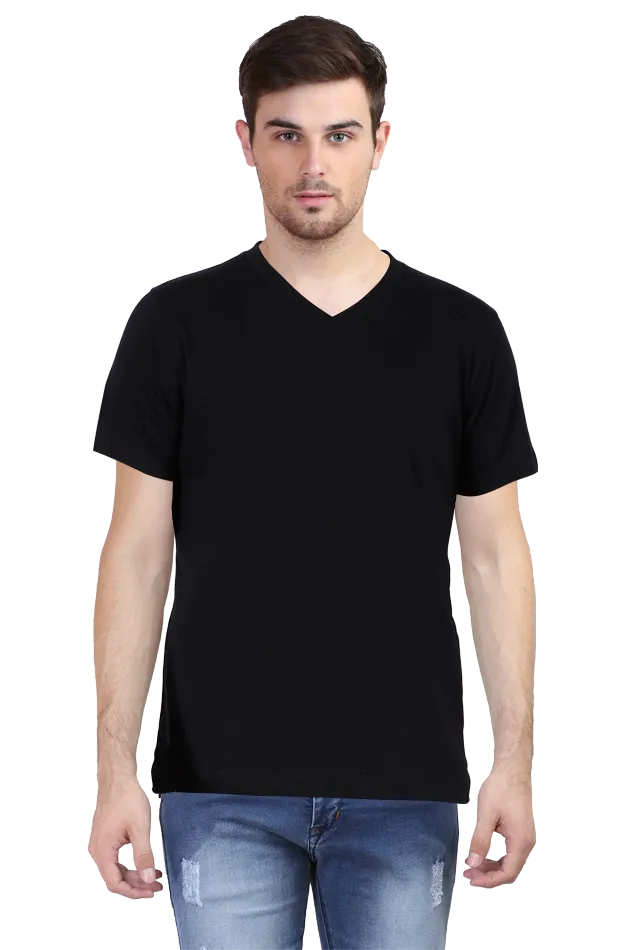 Bright and Bold V Neck T Shirts for Man