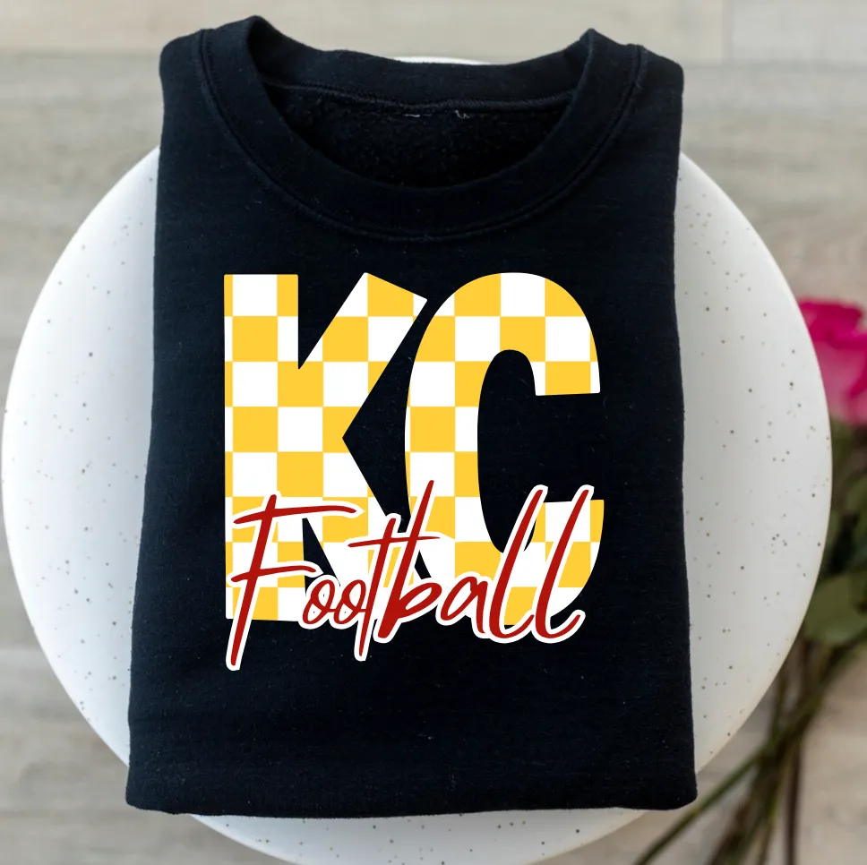 Checkered KC Football