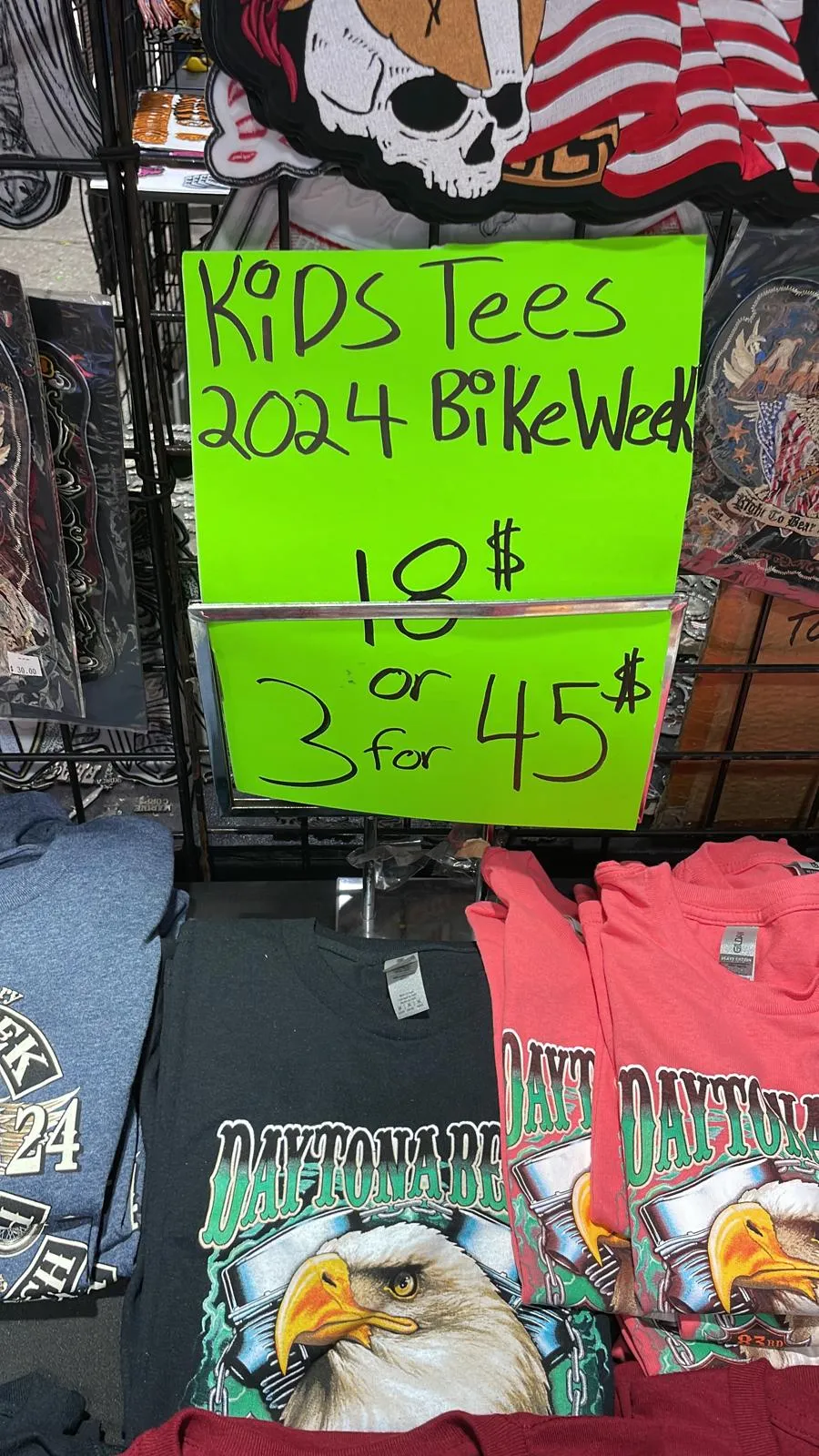 DB24- Kids Tees 2024 Daytona Bike Week