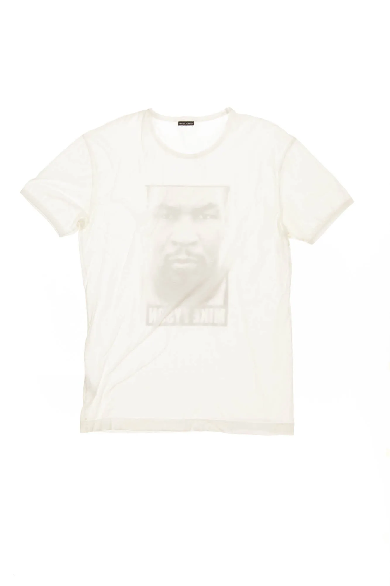 Dolce & Gabbana - White "Mike Tyson" Graphic Tee