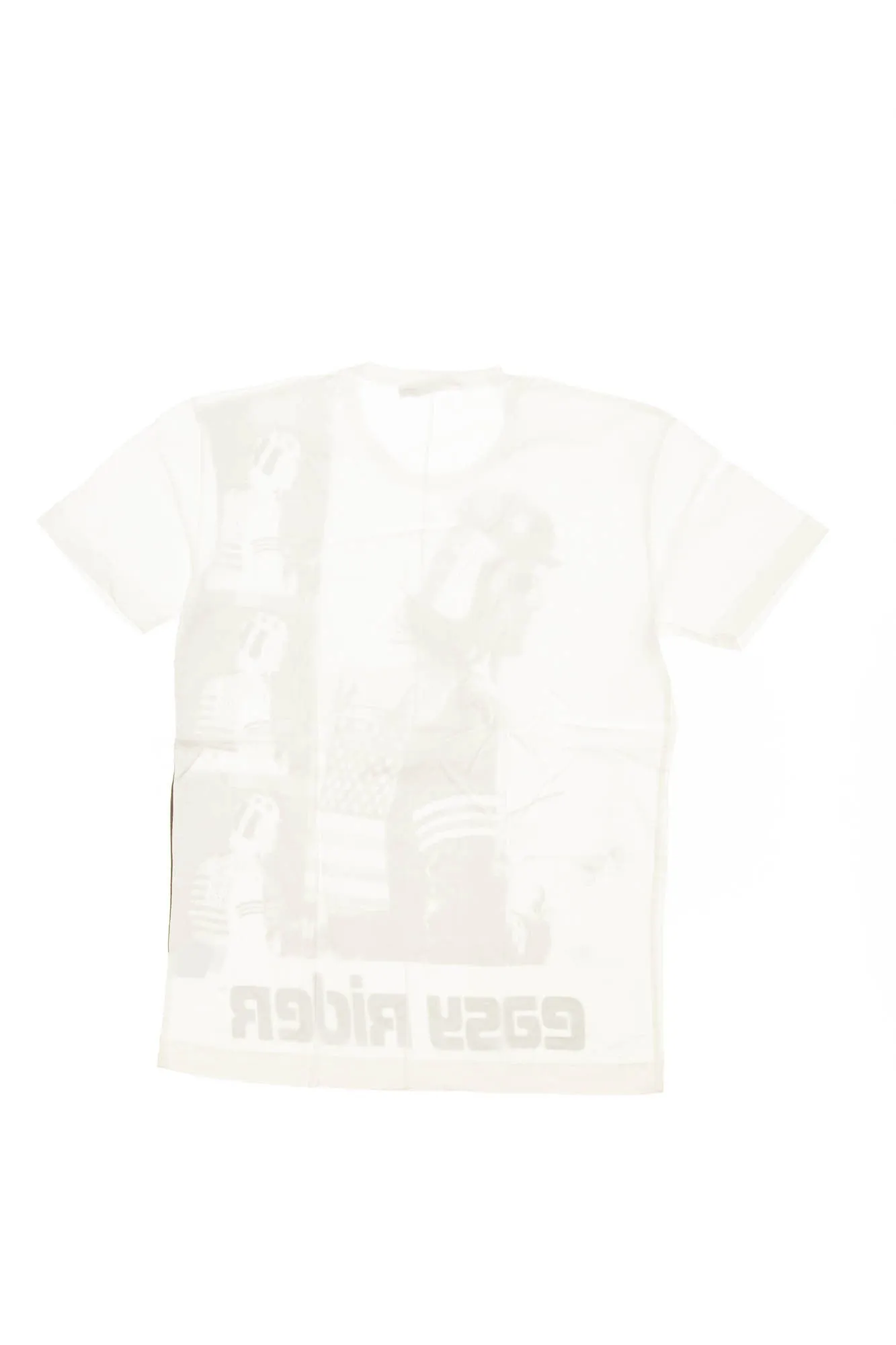 Dolce & Gabbana - White Short Sleeve "Easy Rider" T Shirt - IT 48