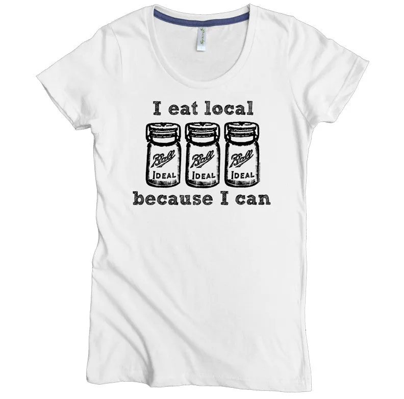 I Eat Local Graphic Tee