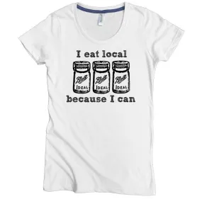 I Eat Local Graphic Tee