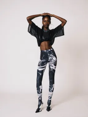 MECHANICAL PRINTED TIGHTS