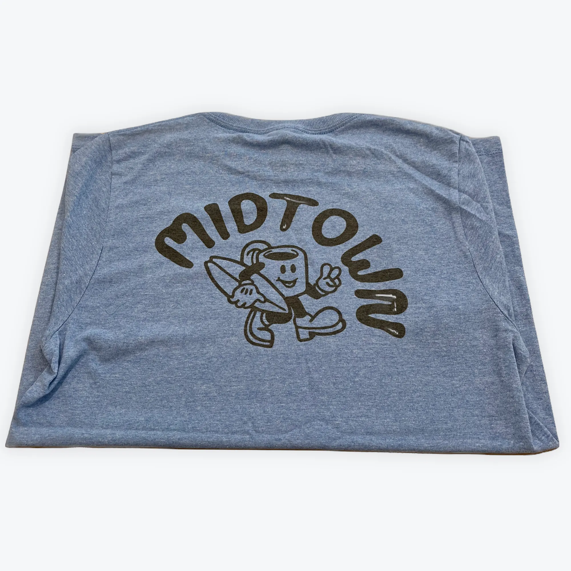 MIDTOWN COFFEE SIGNATURE TEE - BLUE