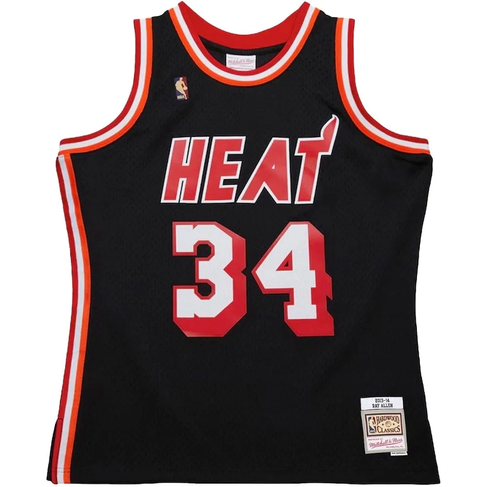 Mitchell & Ness Swingman Jersey Miami Heat Ray Allen Road 13/14 - Black