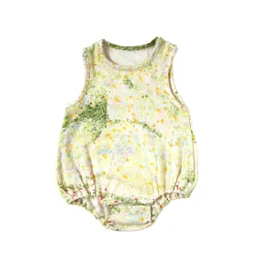 NAOMI ITO Waka Gauze Sleeveless Rompers Ibuki