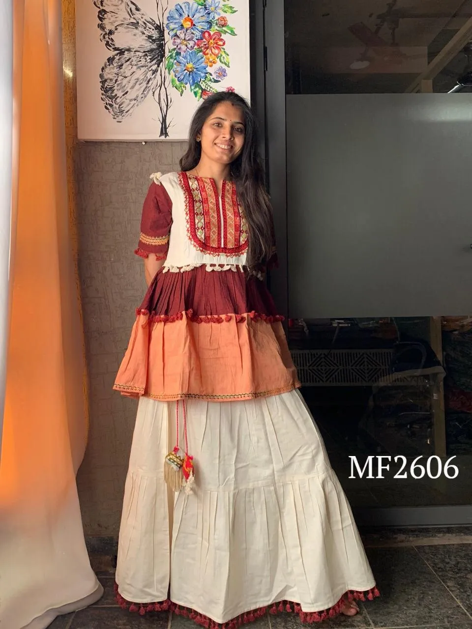 NAVRANG FEMALE KEDIA WITH SKIRT COLLECTION