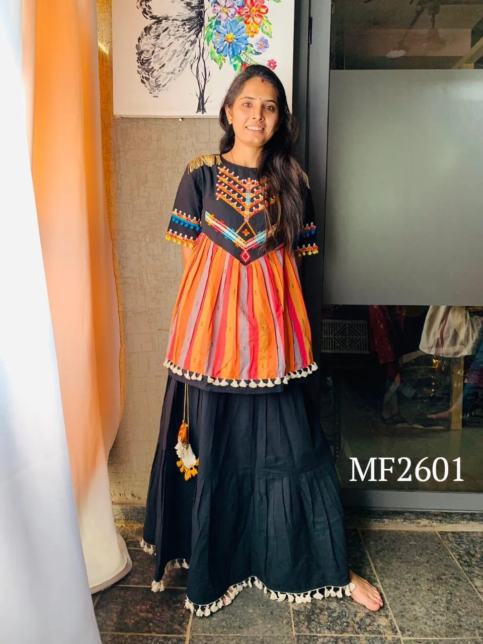NAVRANG FEMALE KEDIA WITH SKIRT COLLECTION