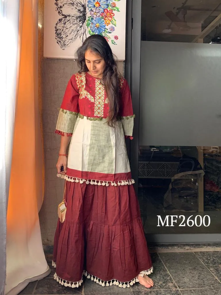 NAVRANG FEMALE KEDIA WITH SKIRT COLLECTION