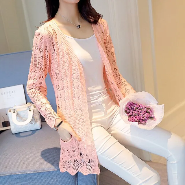 new hollow out loose shawl