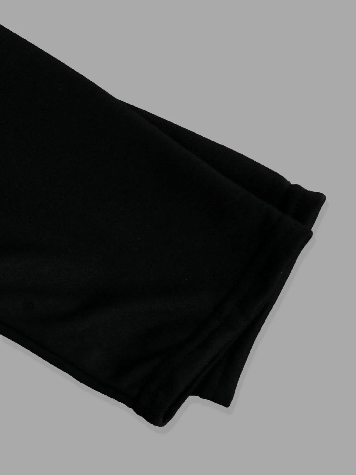 OEM ODM Round Neck Cold Shoulder Plain Cut Out Long Sleeve Black T-Shirt