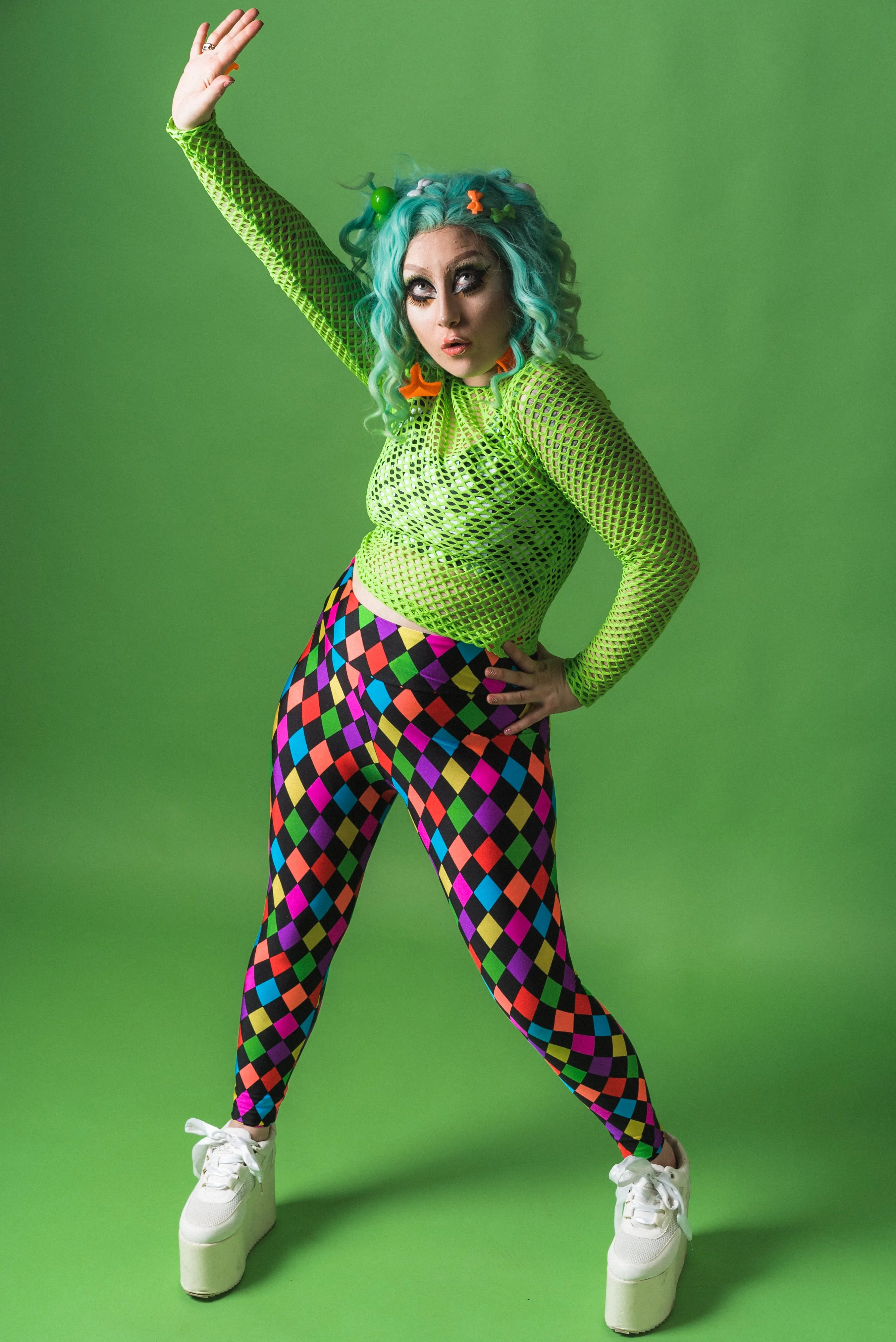 Rainbow Jester Leggings