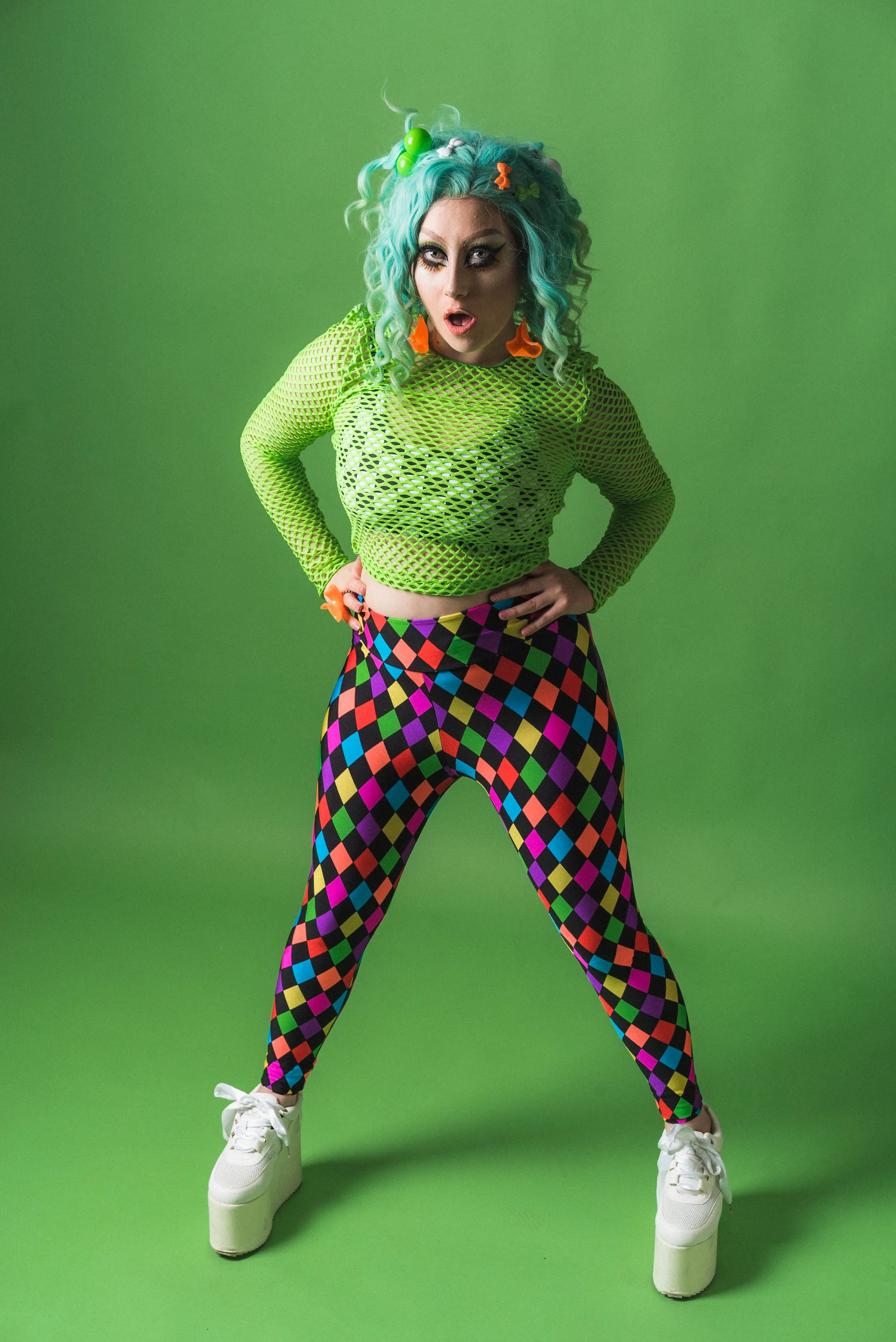 Rainbow Jester Leggings