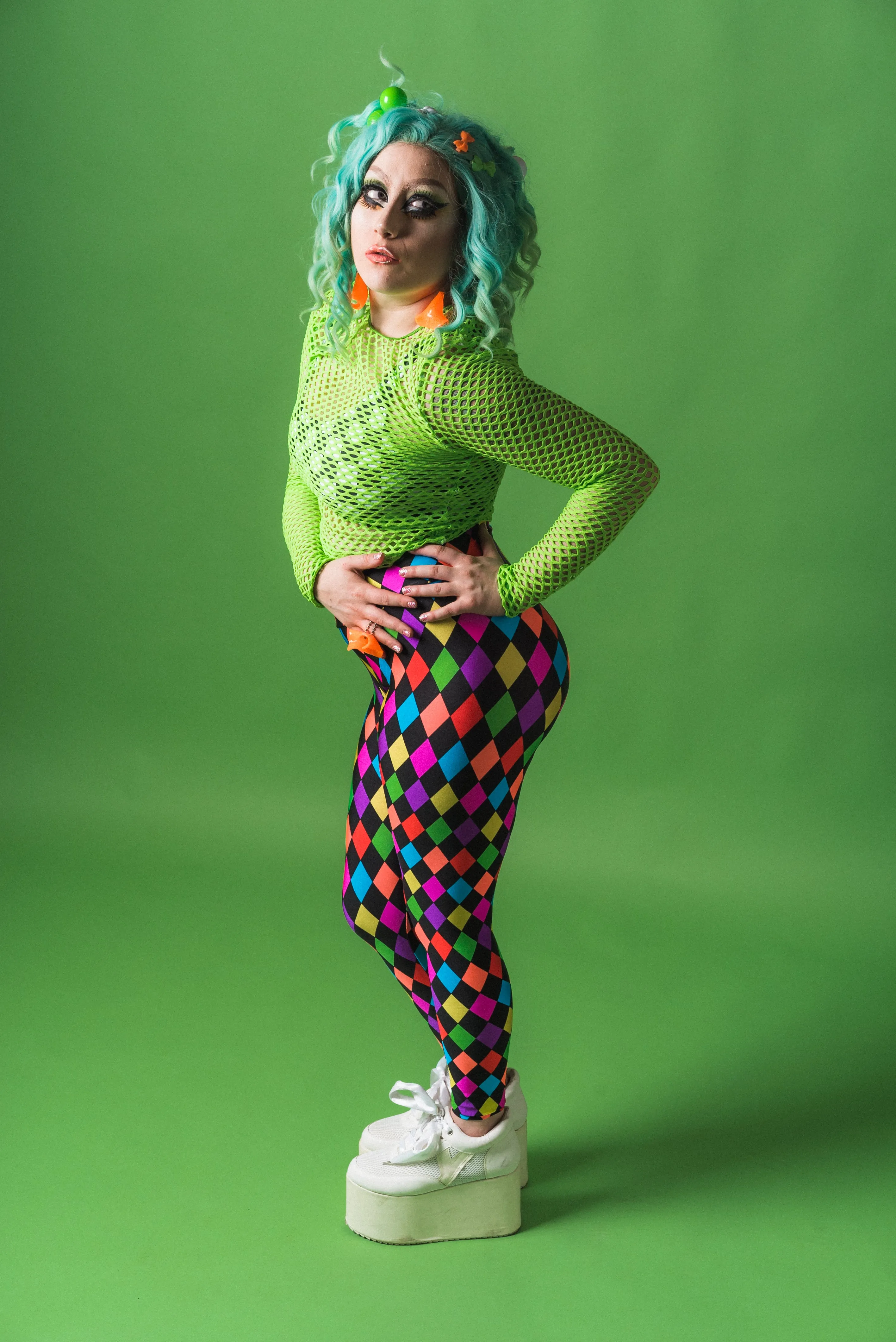 Rainbow Jester Leggings