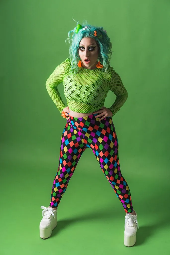 Rainbow Jester Leggings