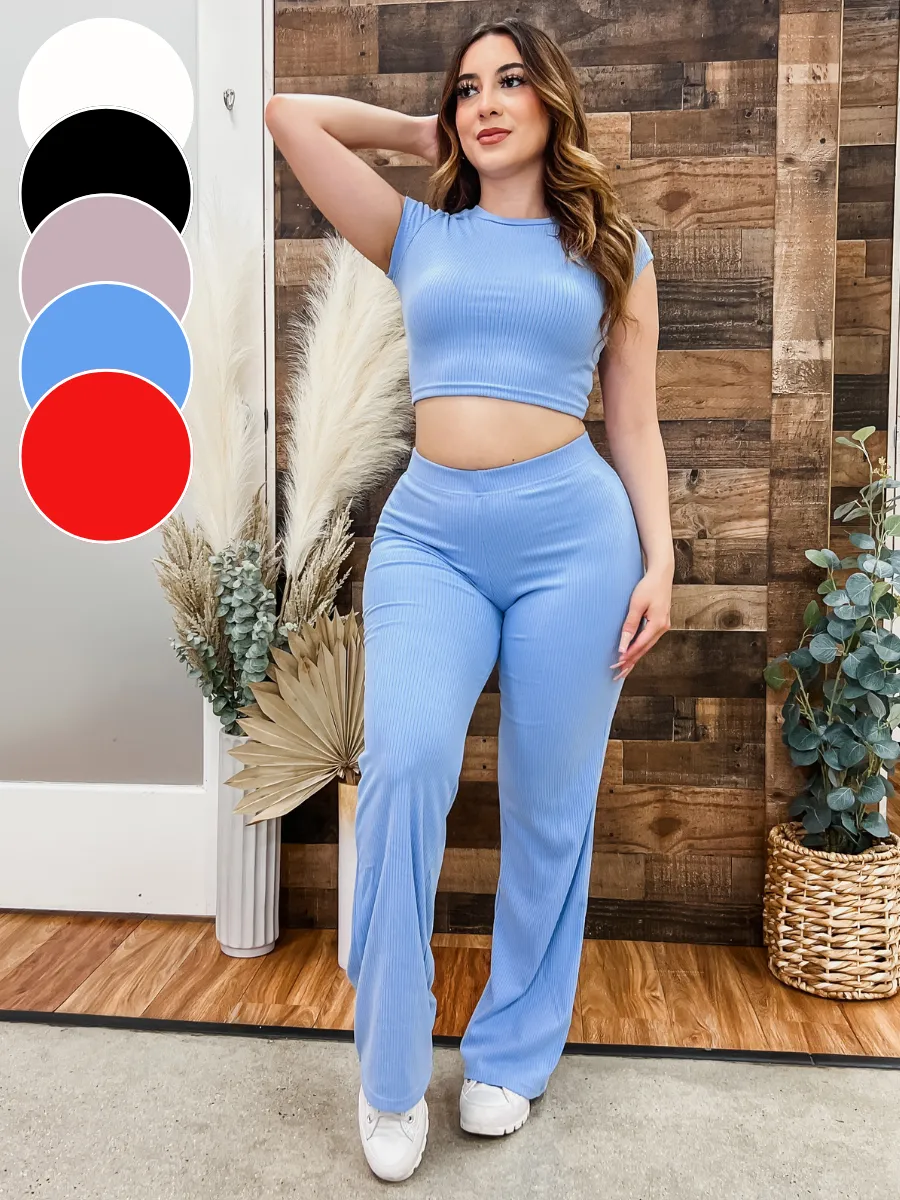 RESTOCK! Luna Flared Leggings Matching Set