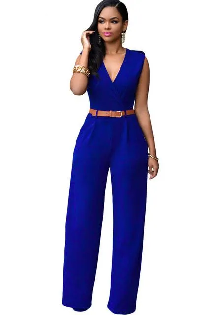 Sleeveless Slim Jumpsuit