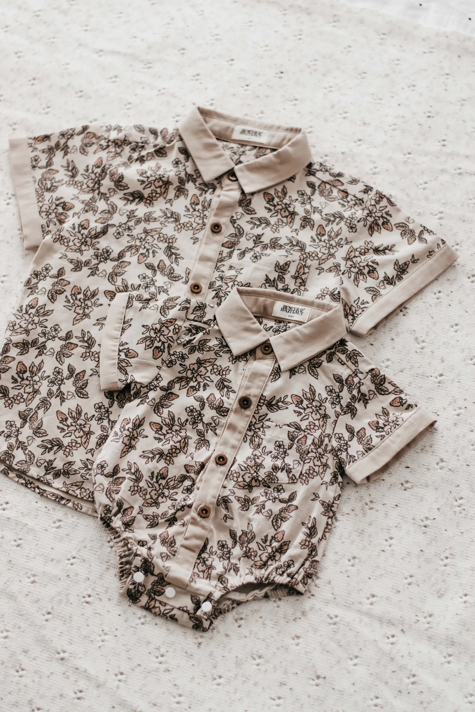 Strawberry Fields Button up Shirt