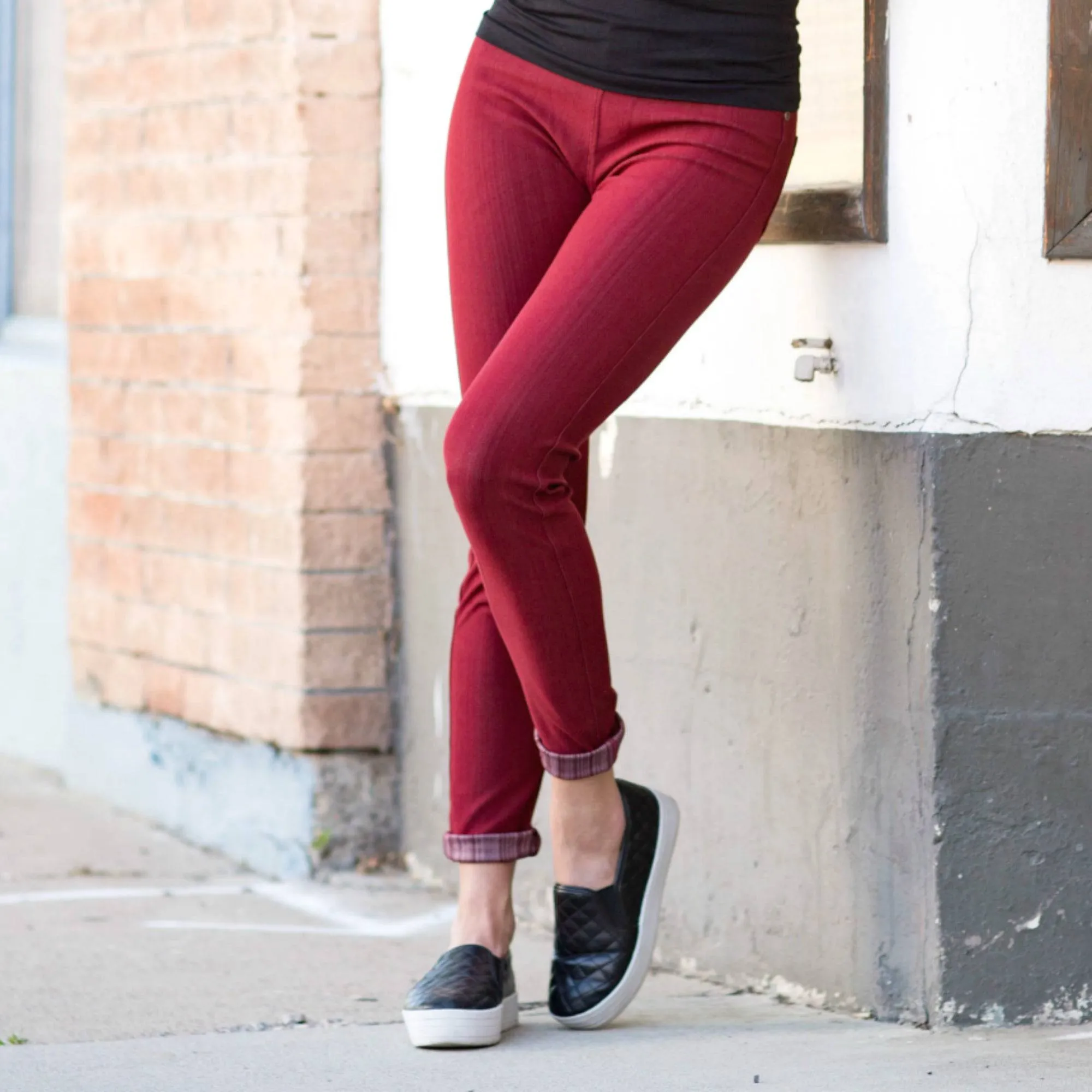 Truly Contagious Premium Stretch Soft High Waisted Jeggings for Women - Denim Leggings - Cotton Stretch Blend - Long (Truly Contagious - New Mix)